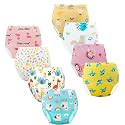 Potty Training Underwear for Girls, 8 Packs Toddler Learning Pants