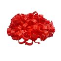 Poultry Leg Bands for Chickens, Ducks, Goose, Turkey, 100Pcs 16/20mm Identification Rings(Red,20mm)