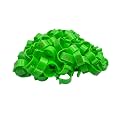 Poultry Leg Bands for Chickens, Ducks, Goose, Turkey, 100Pcs 16/20mm Identification Rings(Green,16mm)