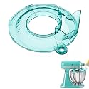 Pouring Shield for KitchenAid Tilt Head 4.5-5QT Mixer Stainless Steel Bowls (Only),Food Grade Pouring Shield Mixers Bowl Cover Splash Guard for Kitchen aid Accessories and Attachments,Upgraded