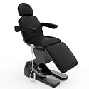 pouseayar 3 Motor Electric Chair/Bed, Aluminum Hydraulic System for Medical Treatment Exam, Facial, Spa, Eyelash, Tattoo, Podiatry Treatment Beauty Massage, Hand Remote Controlled Adjustable - Black