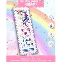 Povitrulya Unicorn Counted Cross Stitch Bookmark Kit - DIY Embroidery Set
