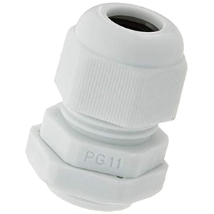 power connect ip68 pg 11 plastic adjustable cable gland waterproof cable gland with locknut cable gland screw joints for enclosure wires 100