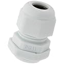 POWER CONNECT IP68 PG 11 Plastic Adjustable Cable Gland Waterproof Cable Gland with locknut Cable Gland Screw Joints for Enclosure Wires (20)