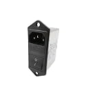 Power Filter CW1B-10A-T 10A 6A CW1B-06A-T(CW2C 6A -T -F2-02 Double Fuse)