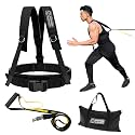 POWER GUIDANCE Speed Training Equipment/Overload Running Resistance & Release, Agility and Speed Equipment for Sprint Running and Football, Basketball, Soccer，Softball