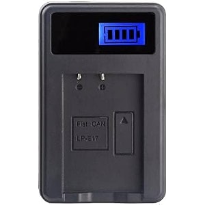 power smart lp e17 usb charger lcd display for canon eos rebel sl2t6it6st7i eos 200d200d ii750d760d77d800d eos m3m5m6m6 mark ii eos rp camera battery charger