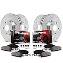 PowerStop Z23 Performance Brake Pad & Rotor Kit Front & Rear K4103