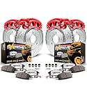 PowerStop Truck & Tow Brake Pad Rotor Caliper Kit Front & Rear KC1915-36