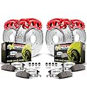 PowerStop Performance Brake Pad Rotor Caliper Kit Front & Rear KC2840-26
