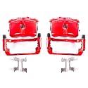 PowerStop Rear Red Powder Coated Brake Caliper Pair for Cadillac Escalade 2003-06 |Chevrolet Avalanche 1500 2003-06 |Express 1500 2003-14 |Silverado 1500 2005 - High-Temp Brake Caliper Upgrade, S4940