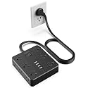 Power Strip Extension Cord, 10Ft Power Strip with USB