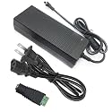 Power Supply, Transformers, AC 100-240V to DC 12V 8A Switching Power Supply LED Adapter, 96 Watt Max, 5.5mmx 2.5mm 2.1mm Plug for LED Strip Neon Rope String Lights