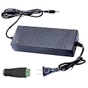 SUYOOULIN Power Supply Transformers AC 100-240V to DC 24V 12A Power Adapter