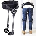 Power Walking Aid for Seniors Adults, Adjustable Lower Limb Assistance Mobility Aid with Leg Lifting, Ergonomic Lightweight Stand Up Support for Daily Activities &amp; Enhanced Stability Both Legs M