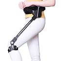 Power Walking Aid for Seniors Adults, Adjustable Lower Limb Assistance Mobility Aid with Leg Lifting, Ergonomic Lightweight Stand Up Support for Daily Activities & Enhanced Stability Left S