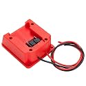 for Power Wheel Adapter for Milwaukee 18V M18 Battery Connector with 14 Gauge Robotics,Good Power Convertor for DIY Ride On Truck, Robotics, RC Toys