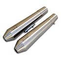 PoweRage Performance Slip-on Twin Exhaust Short Type for Royal Enfield (RE) Interceptor 650 / Continental GT 650 Brushed Steel Finish