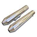 PoweRage Performance Slip-on Twin Exhaust Short Type for Royal Enfield (RE) Interceptor 650 / Continental GT 650 Polish Finish