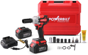 powerbilt pbt-cl-wr21 brushless impact wrench 330nm torque  21v lithium ion battery cordless drill