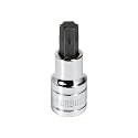 Powerbuilt T-55 Star Bit Socket, 3/8 Inch Drive, Torx, High Visibility Size Marking - 641692