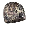 POWERCAP LED Hat Light 150 Lumens Rechargeable Fleece Beanie with Bright Built-in Headlamp Waterproof LED Warm One Size Cap