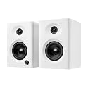 Powered Computer Speakers for Desktop PC and Music, White Pair