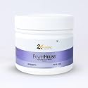 POWERHOUSE by 2X Nutrition High-performance pre-workout | 450 gm | 30 Servings | Constant Energy throughout | Increases focus | Improves performance | 0.2g caffeine | Blueberry Flavor