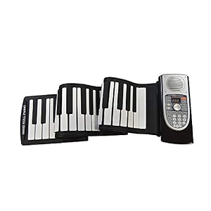 powerpak s2018 61 keys electronic roll up piano blacksilver