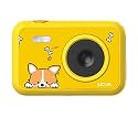 SJCAM FunCam 2" LCD HD Digital Action Camera Cartoon Print with in-Built Games for Children & Adult Kids (FunCam Dog)