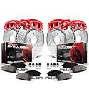 PowerStop Z23 Performance Brake Pad Rotor Caliper Kit Front & Rear KC1434