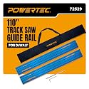 POWERTEC 110" Guide Rail Joining Set for DeWalt Track Saws (72529)