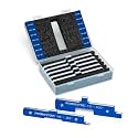 POWERTEC Router Setup Blocks &amp; Table Saw Gauge 7PC Set, 71579