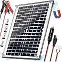 POWOXI 20W Magneti Solar Battery Charger 12V Trickle Charger Maintainer