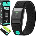 Powr Labs Bluetooth Armband Heart Rate Monitor - ANT+ Heart Rate Sensor For Wrist, Works with Polar, Peloton, Wahoo, Strava, Garmin, Whoop Apps