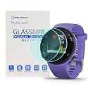Poyiccot for Garmin Forerunner 45/45S Tempered Glass Screen Protector, (2pack) Ultra-Thin 9H Hardness Scratch Resistant Screen Protector Film forGarmin Forerunner 45/45S Smartwatch