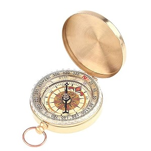 ppbean classic pocket style camping compass