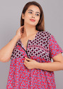 PR PINK ROYAL Women Nightdress