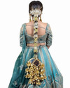 PRAAJKA Bridal Paranda Choti Braid Handmade Tassel Paranda for Women & Girls golden Braid Extension (Gold)