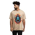 prabhu bhakti Men39s Oversized Shiva Om Printed