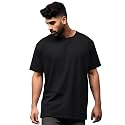 prabhu bhakti Mens Oversized Fit Solid Half