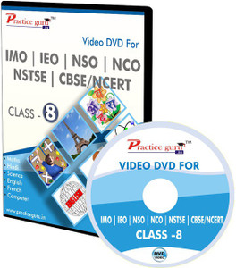 practice guru video lectures  computer based test series for olympiad preparation - class 8 dvd