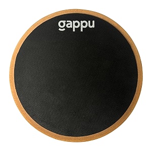 practice pad drum 9 inch - black  training pad for drummers amp students