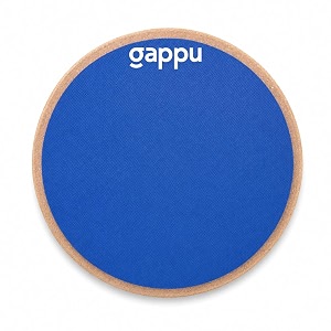 practice pad drum 9 inch - blue  training pad for drummers amp students