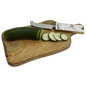 wooden chopping cutting board for kitchen vegetables fruits amp cheese bpa free eco-friendly anti-microbial 30 x 17cm mango wood 6x075x12 inch