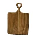 Wooden Chopping Cutting Board for Kitchen Vegetables, Fruits &amp; Cheese, BPA Free, Eco-Friendly, Anti-Microbial (30 x 17cm) (Acacia Wood, 8X0.65X12 Inch)