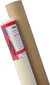 pragati systems artist series 10 oz canvas roll 16 inch x 5 meter polycotton medium grain canvas roll set of 1