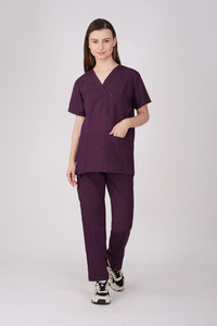pragati trends women scrub suit-ideal for doctorsnursesdentistshealthcare professionals-wn40 gown hospital scrub
