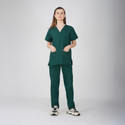 PRAGATI TRENDS Women Scrub Suit-Ideal for Doctors,Nurses,Dentists&Healthcare Professionals HG/L Gown Hospital Scrub
