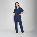PRAGATI TRENDS Women Scrub Suit-Ideal for Doctors,Nurses,Dentists and Healthcare Professionals Gown Hospital Scrub